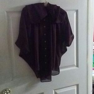 Maroon blouse